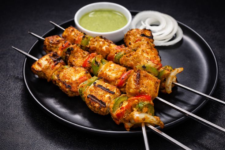 Achari Paneer Tikka (Per Plate)