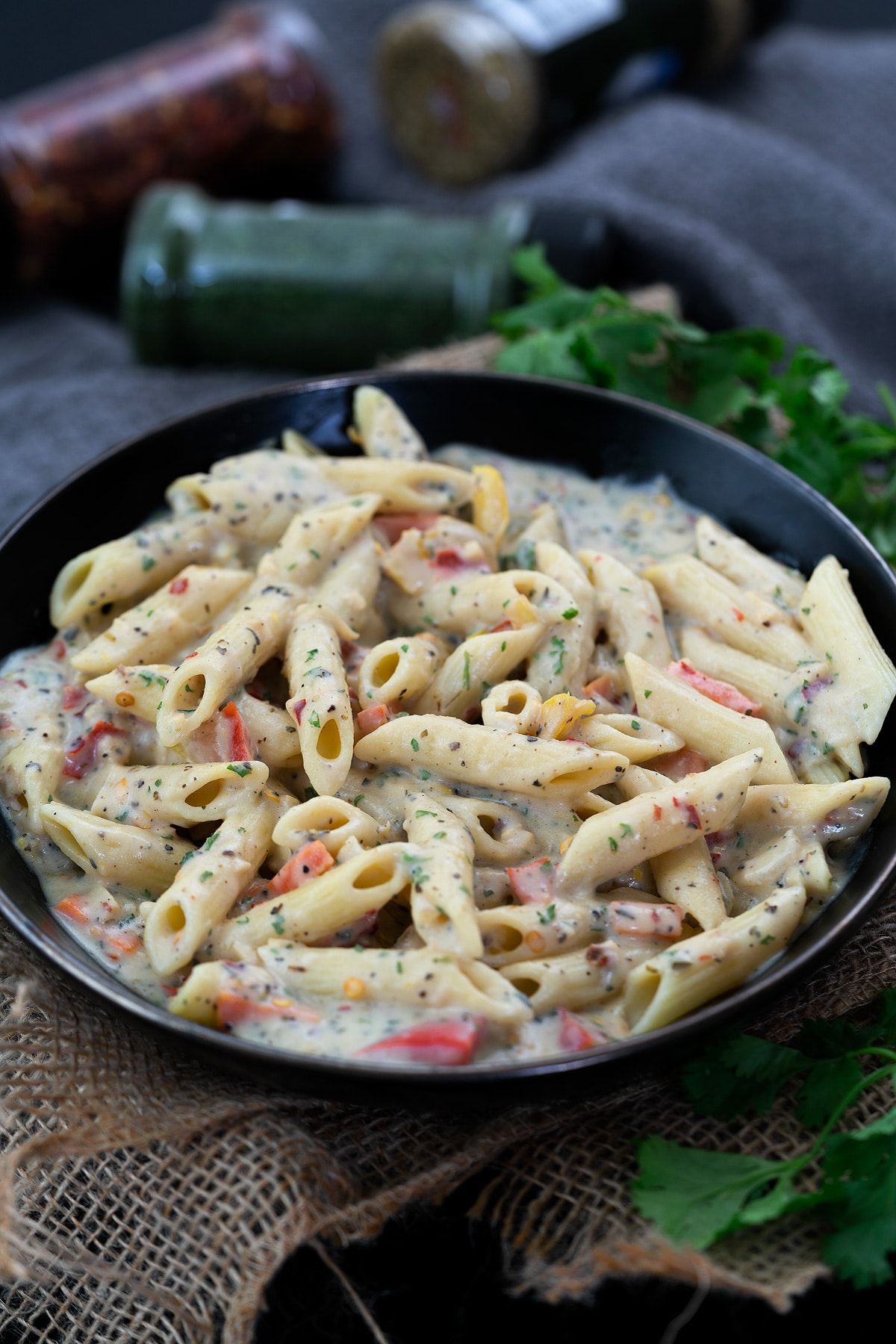 WHITE SAUCE PASTA