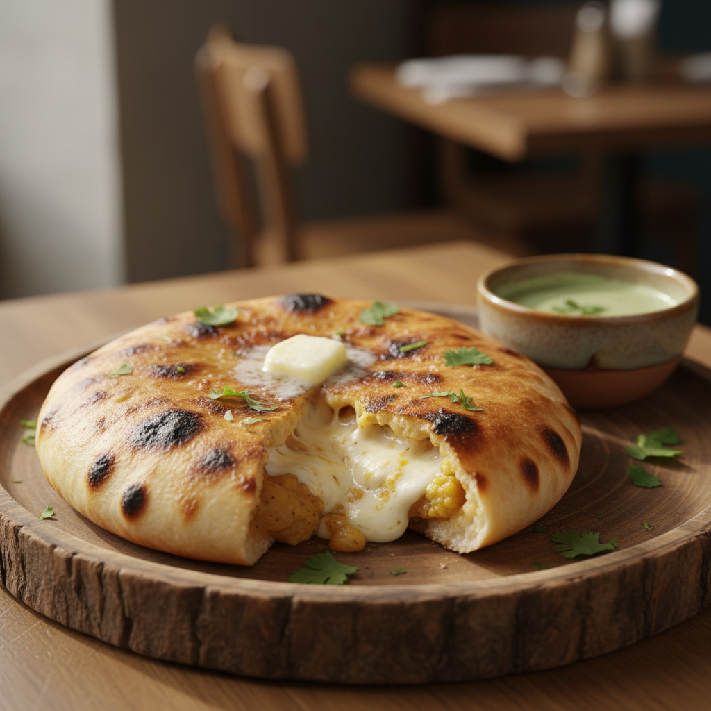 ALOO CHEESE KULCHA